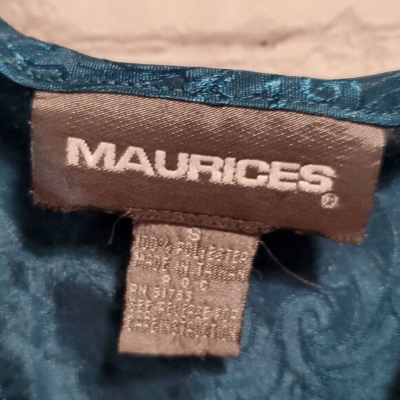 Maurices hunter green embossed chemise - Picture 4 of 6